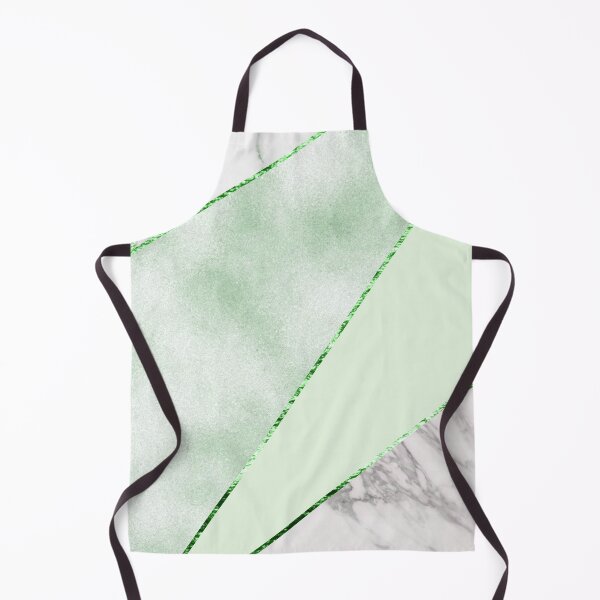 Item preview, Lush forest green with silver marble designed and sold by marbleco.