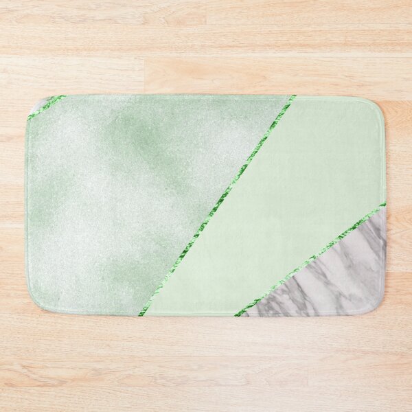 Item preview, Lush forest green with silver marble designed and sold by marbleco.