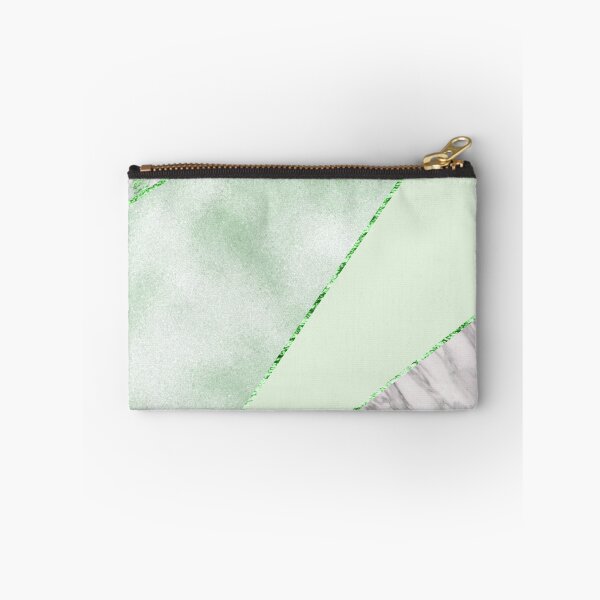 Item preview, Lush forest green with silver marble designed and sold by marbleco.