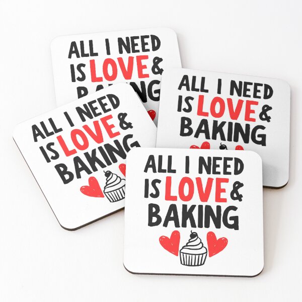 Item preview, All I need is love and baking designed and sold by TheGreenGoat.