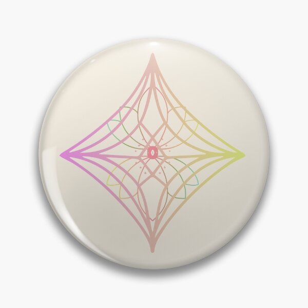 Item preview, Simple pastel mandala design on off-white background designed and sold by Amalzaki.