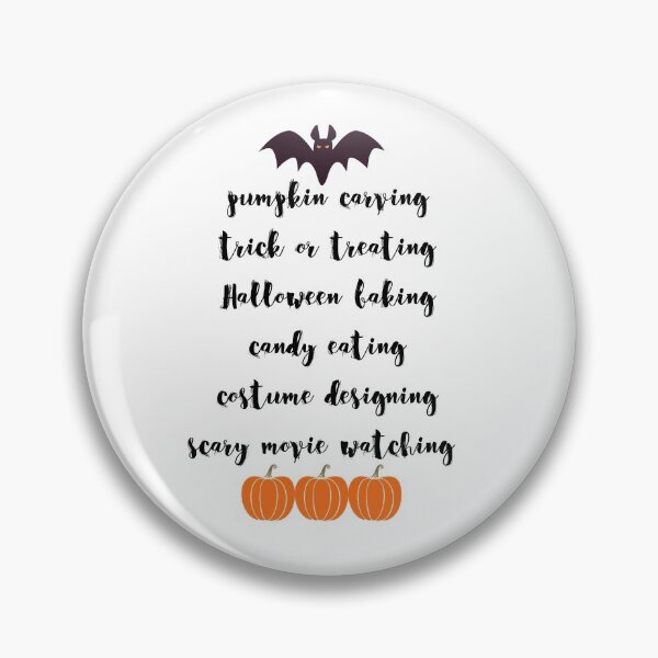 Item preview, Favorite Halloween Things designed and sold by geekygirlprint.