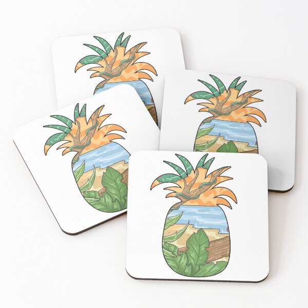 Item preview, ananas lover, surfboard and ananas lover, designed and sold by well-zine.