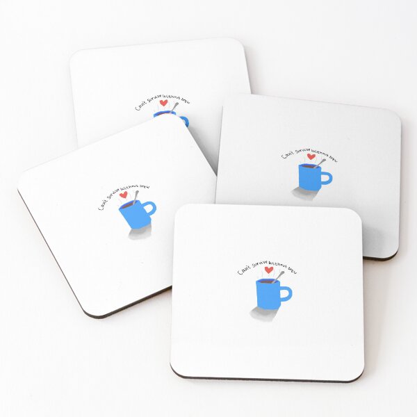 Item preview, Cant Survive Without Brew (You) pun graphic print designed and sold by lyydiot.