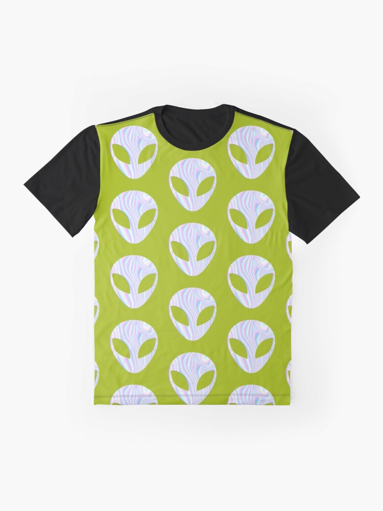 holographic alien shirt