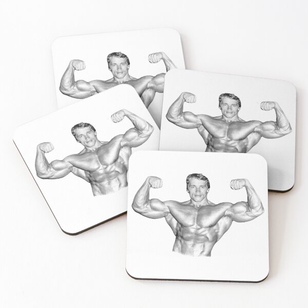 Item preview, ARNOLD SCHWARZENEGGER DOUBLE BICEPS POSE ► ICONIC // BODYBUILDING // WORKOUT designed and sold by MORE-THE-BRAND.