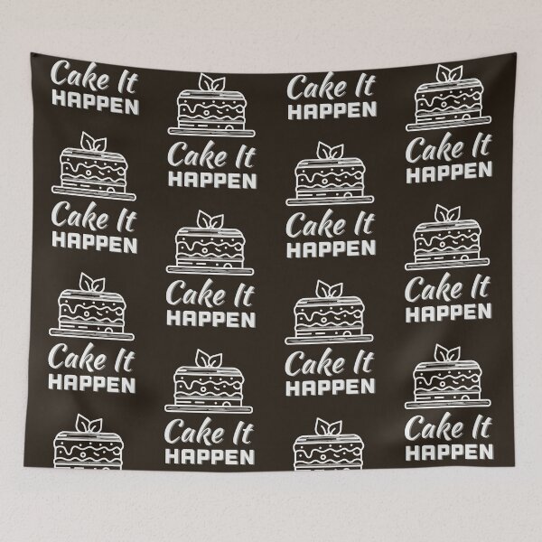 Item preview, Funny Cake lovers gift, Cake it Happen, Make it Happen designed and sold by AmazingEcraft.