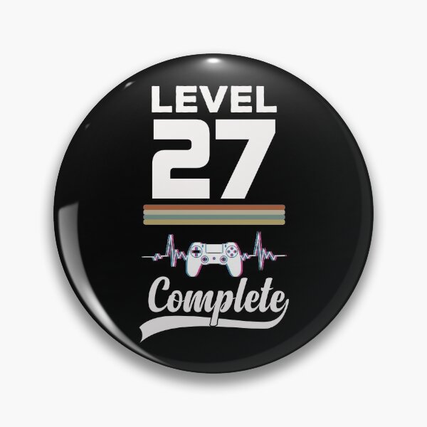 Item preview, Level 27 Complete - Born in 1994 Gaming - 27th Birthday Anniversary Video Game Father's Day Christmas Present designed and sold by ALITOPRINCE.