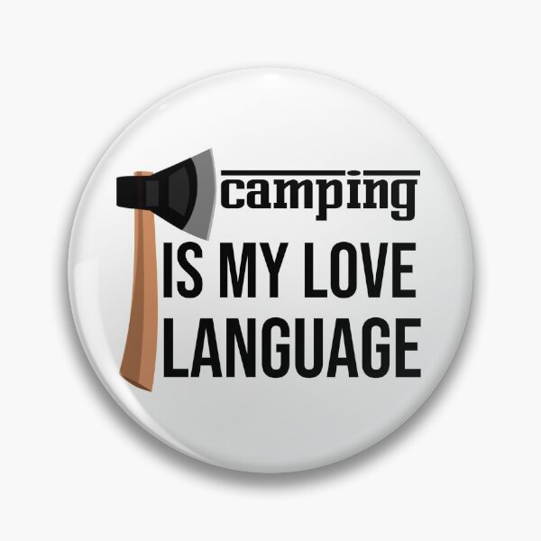 Item preview, Camping Is My Love Language designed and sold by LifeDesignStore.