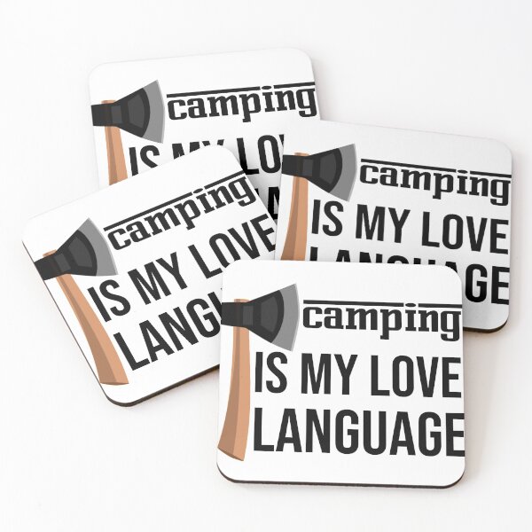 Item preview, Camping Is My Love Language designed and sold by LifeDesignStore.
