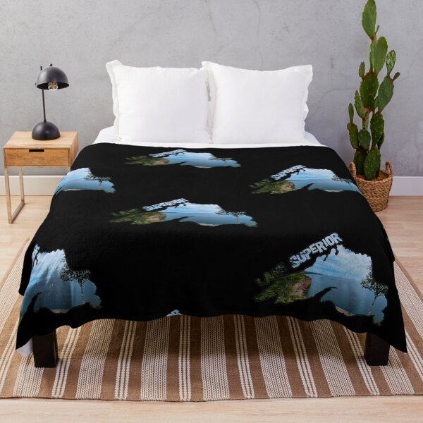 Item preview, Lake Superior Outline (Palisade Head) designed and sold by gorff.