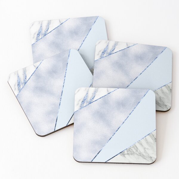 Item preview, Elegant navy with grey marble designed and sold by marbleco.
