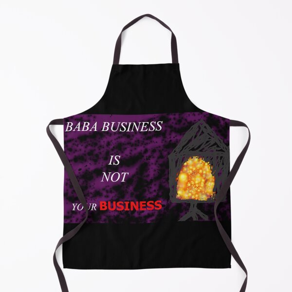 Item preview, Baba Business Is Not Your Business (Night Background) designed and sold by SelfUpgrade.