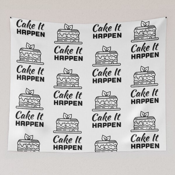 Item preview, Funny Cake lovers gift, Cake it Happen, Make it Happen designed and sold by AmazingEcraft.