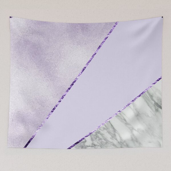 Item preview, Lavender with grey marble designed and sold by marbleco.