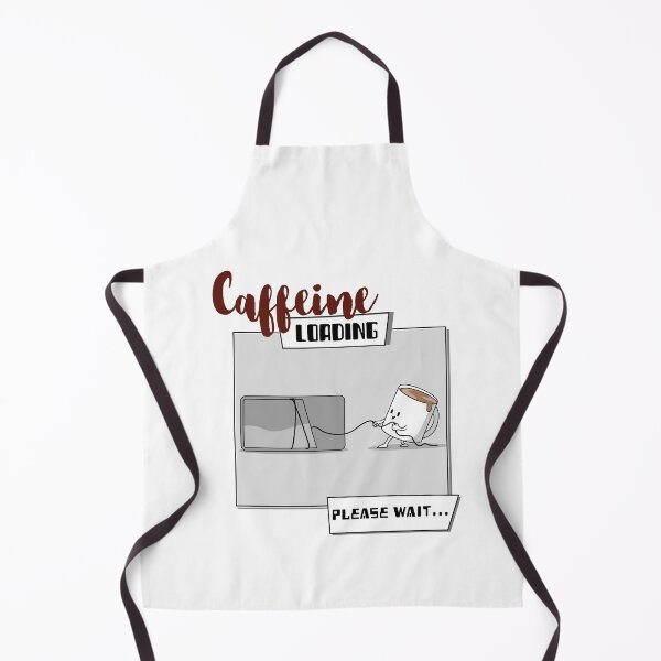 Item preview, CAFFEINE LOADING!PLEASE WAIT Funny Coffee Lovers designed and sold by kawaiiichoice.
