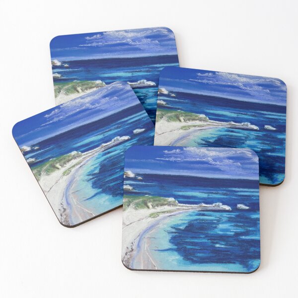 Item preview, Rottnest beach, “Time for a swim?” designed and sold by AllisonBellArt.