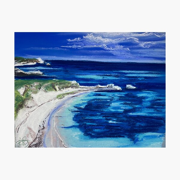 Item preview, Rottnest beach, “Time for a swim?” designed and sold by AllisonBellArt.