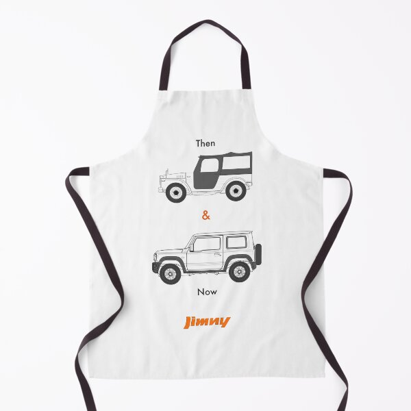 Artikelvorschau, Damals und heute: Jimny (Black Outline) entworfen und verkauft von anuaramir.