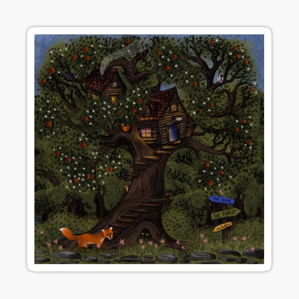 Treehouse Sticker