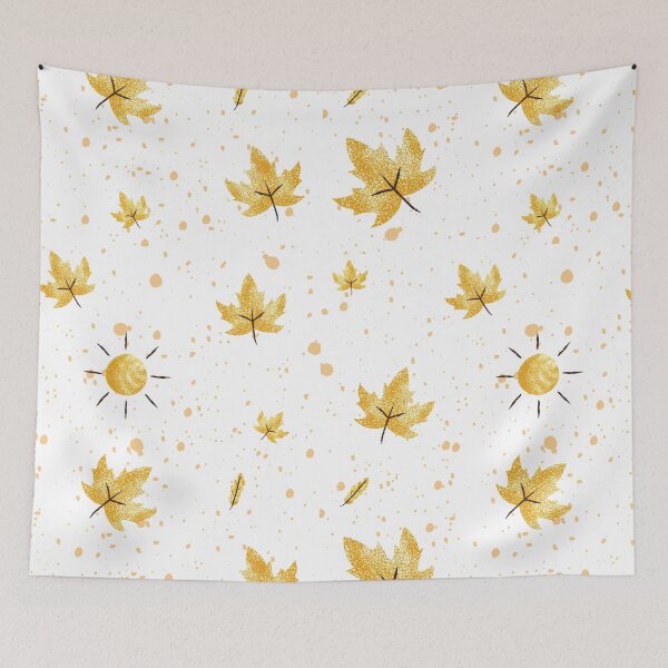 Item preview, Summer Autumn Leaves Pattern, Camping Lover designed and sold by Amovar.