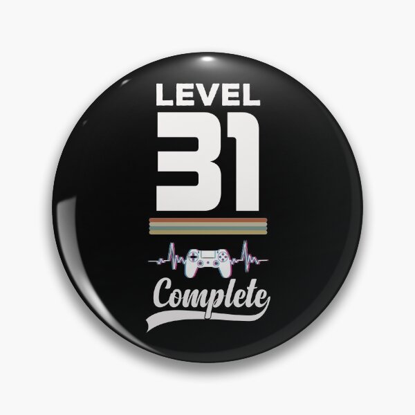 Item preview, Level 31 Complete - Born in 1990 Gaming - 31st Birthday Anniversary Video Game Father's Day Christmas Present designed and sold by ALITOPRINCE.