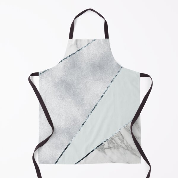 Item preview, Sparkling ice silver with grey marble designed and sold by marbleco.