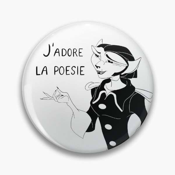 Item preview, Captain Amelia - I love poetry designed and sold by PotchouDoodle.