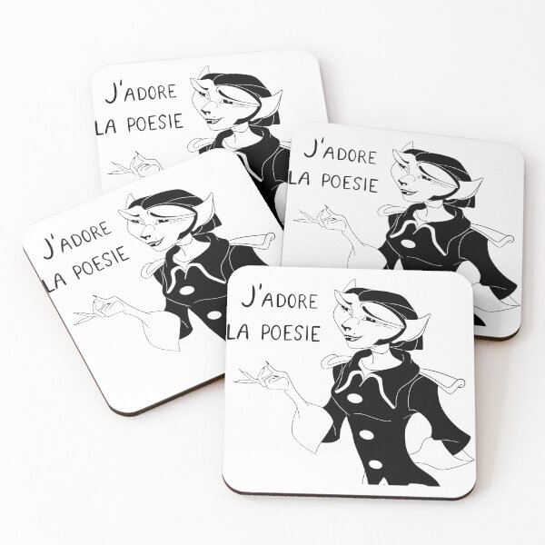 Item preview, Captain Amelia - I love poetry designed and sold by PotchouDoodle.