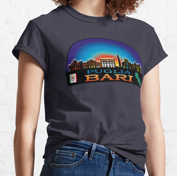 Puglia Bari skyline aesthetic Classic T-Shirt