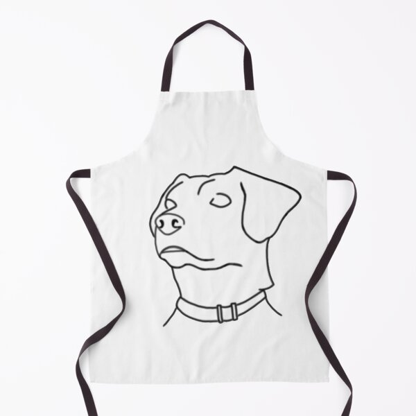 Item preview, Dog line drawing designed and sold by Beckz-stickers.