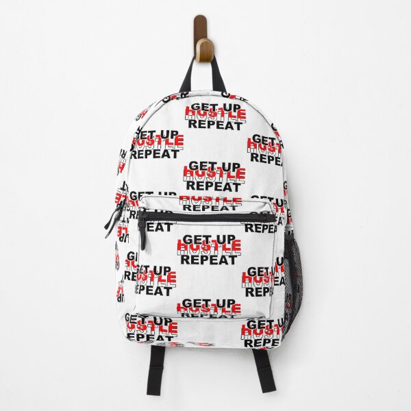 Item preview, GET UP - HUSTLE - REPEAT - motivational & inspirational SUCCESS art designed and sold by originalsusie.