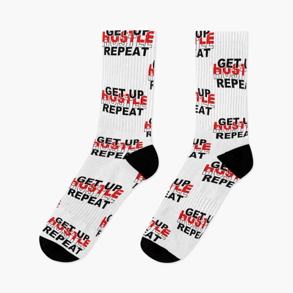 Item preview, GET UP - HUSTLE - REPEAT - motivational & inspirational SUCCESS art designed and sold by originalsusie.