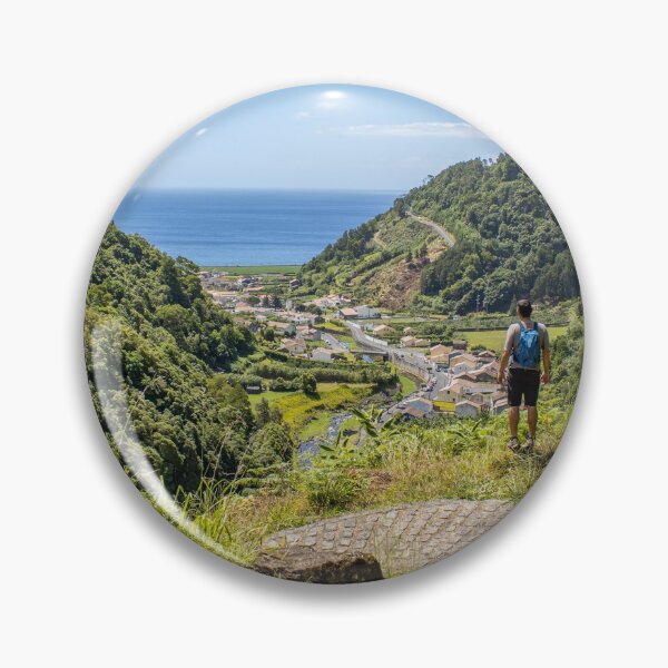 Item preview, Walking tour at the Azores islands, Sao Miguel, amazing landscape, outdoor activity. Travel destination in Portugal. designed and sold by AylaHarbich.