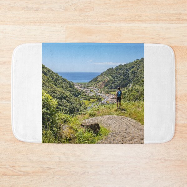 Item preview, Walking tour at the Azores islands, Sao Miguel, amazing landscape, outdoor activity. Travel destination in Portugal. designed and sold by AylaHarbich.