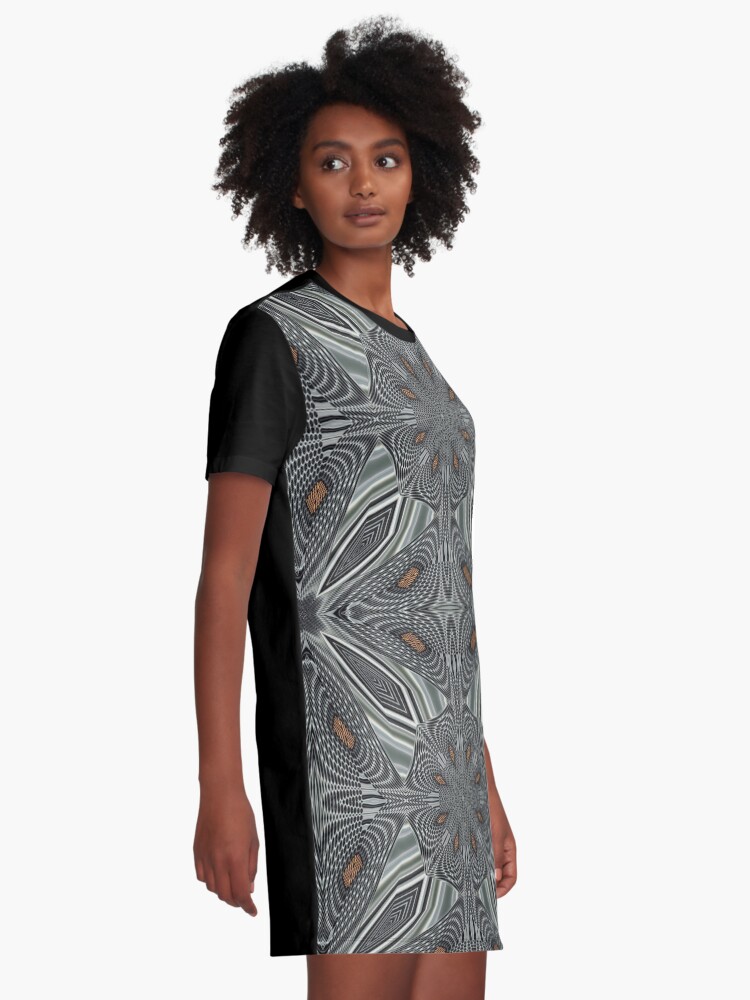 Alternate view of Boho Chic Bohemian 6 Graphic T-Shirt Dress