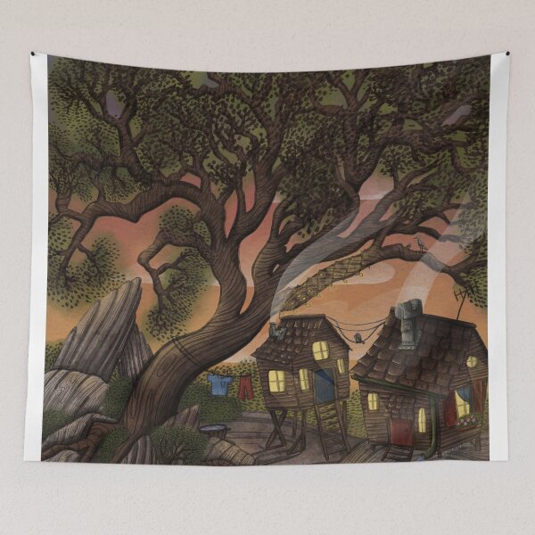 Item preview, Sunset Cabin designed and sold by Laura Ridger.