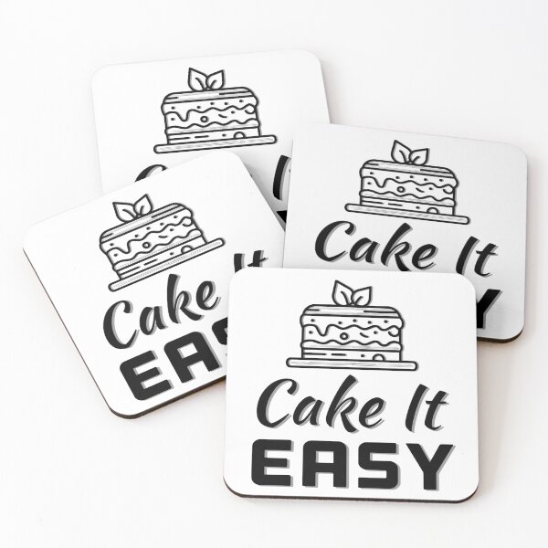 Item preview, Take it Easy, Cake it Easy,Funny Cake lovers gift  designed and sold by AmazingEcraft.
