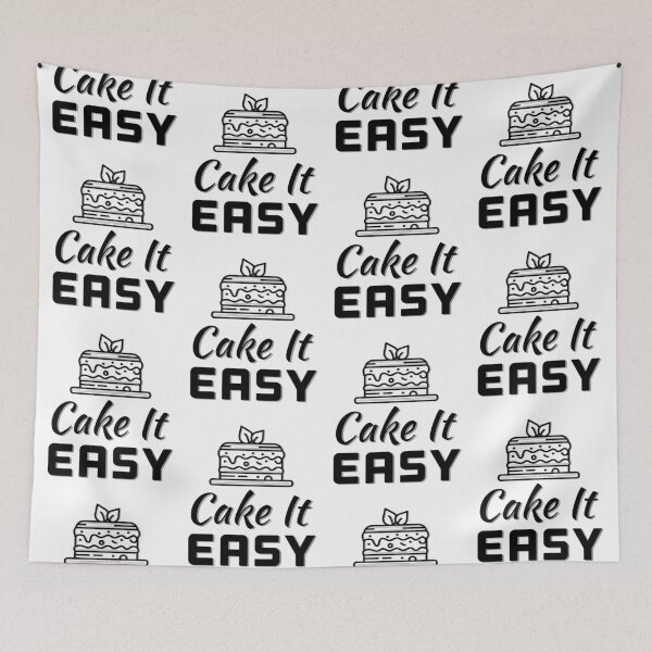 Item preview, Take it Easy, Cake it Easy,Funny Cake lovers gift  designed and sold by AmazingEcraft.