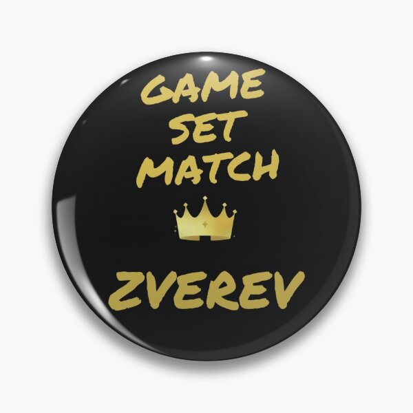 Item preview, Game set match Zverev. designed and sold by LjuboDesign.