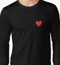 Heart Bape sticker Long Sleeve T-Shirt