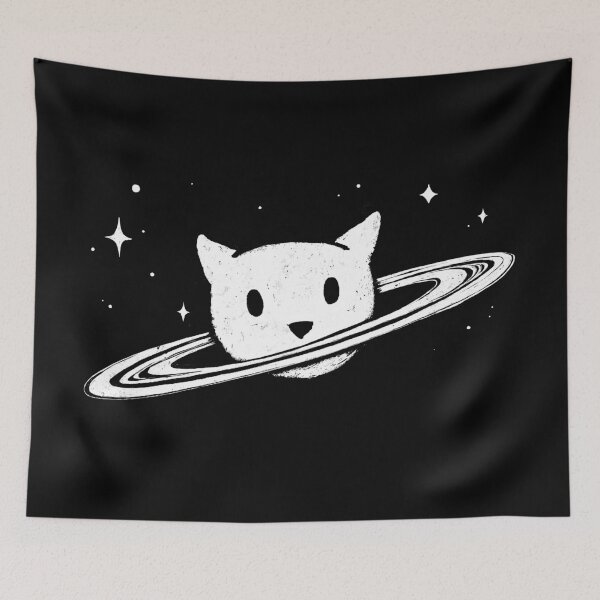 Item preview, Fox Shiver - Saturn the Cat designed and sold by Fox Shiver.