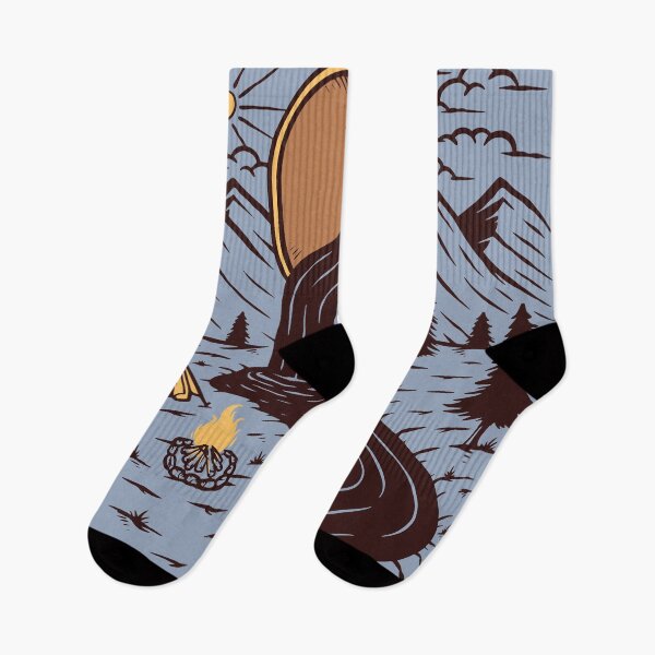 Item preview, Outdoor Mountain Adventure Coffee River Camping designed and sold by ozunu.