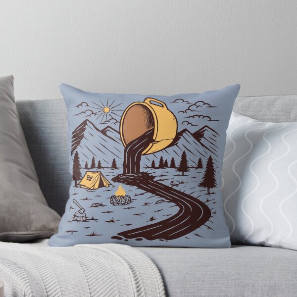 Item preview, Outdoor Mountain Adventure Coffee River Camping designed and sold by ozunu.