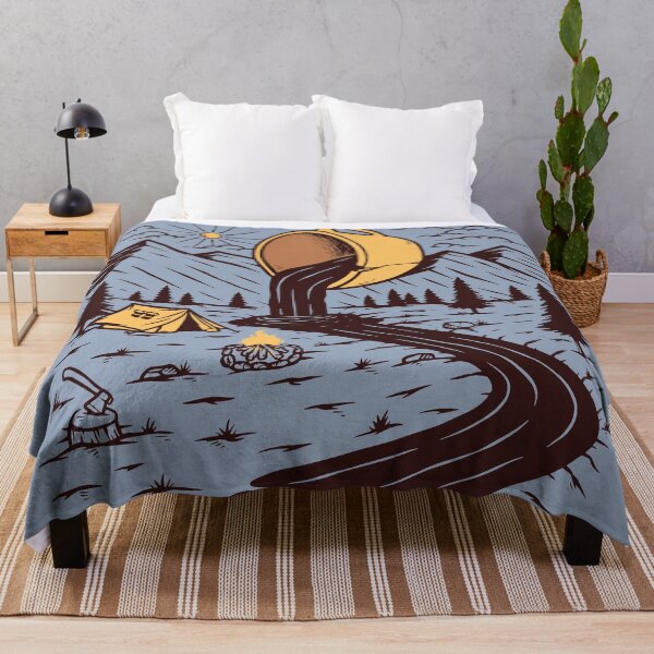 Item preview, Outdoor Mountain Adventure Coffee River Camping designed and sold by ozunu.