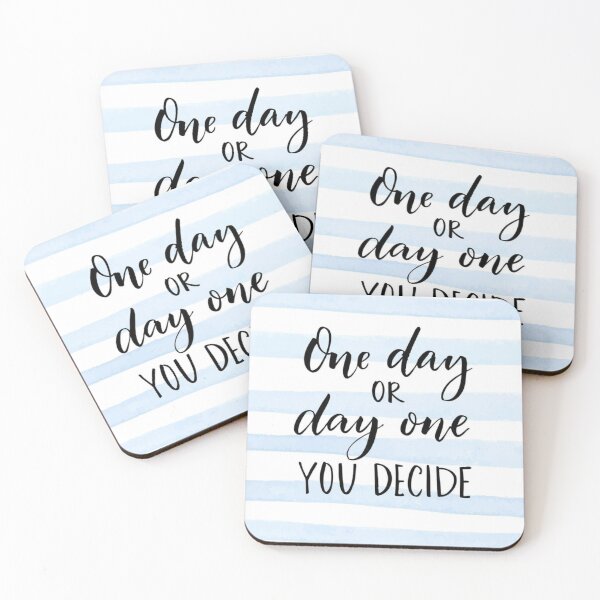 Item preview, One day or Day one designed and sold by ritusdesigns.