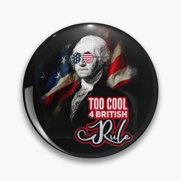 Item preview, Too cool 4 British Rule - George Washington  designed and sold by mwebba2005.