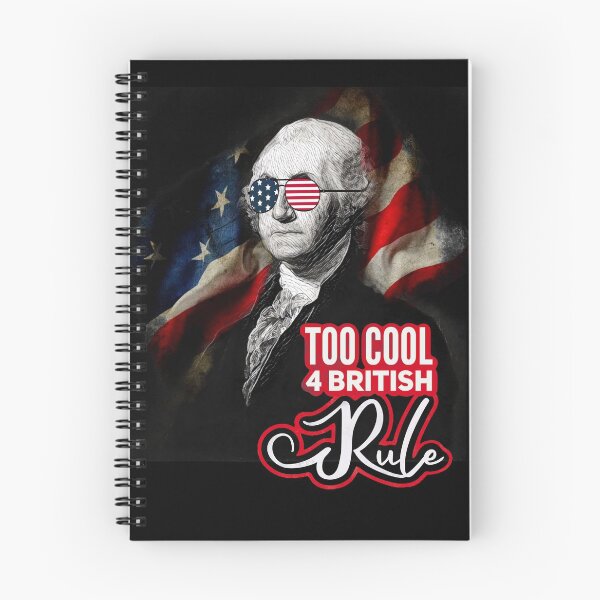 Item preview, Too cool 4 British Rule - George Washington  designed and sold by mwebba2005.