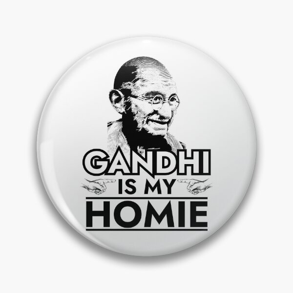 Item preview, Mahatma Gandhi is My Homie  designed and sold by The Junto Shop.