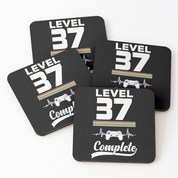 Item preview, Level 37 Complete - Born in 1984 Gaming - 37th Birthday Anniversary Video Game Father's Day Christmas Present designed and sold by ALITOPRINCE.